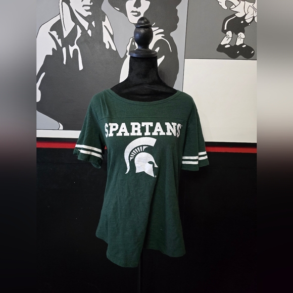 National Collegian Tops - National Collegian M Michigan State University Spartans Tee
